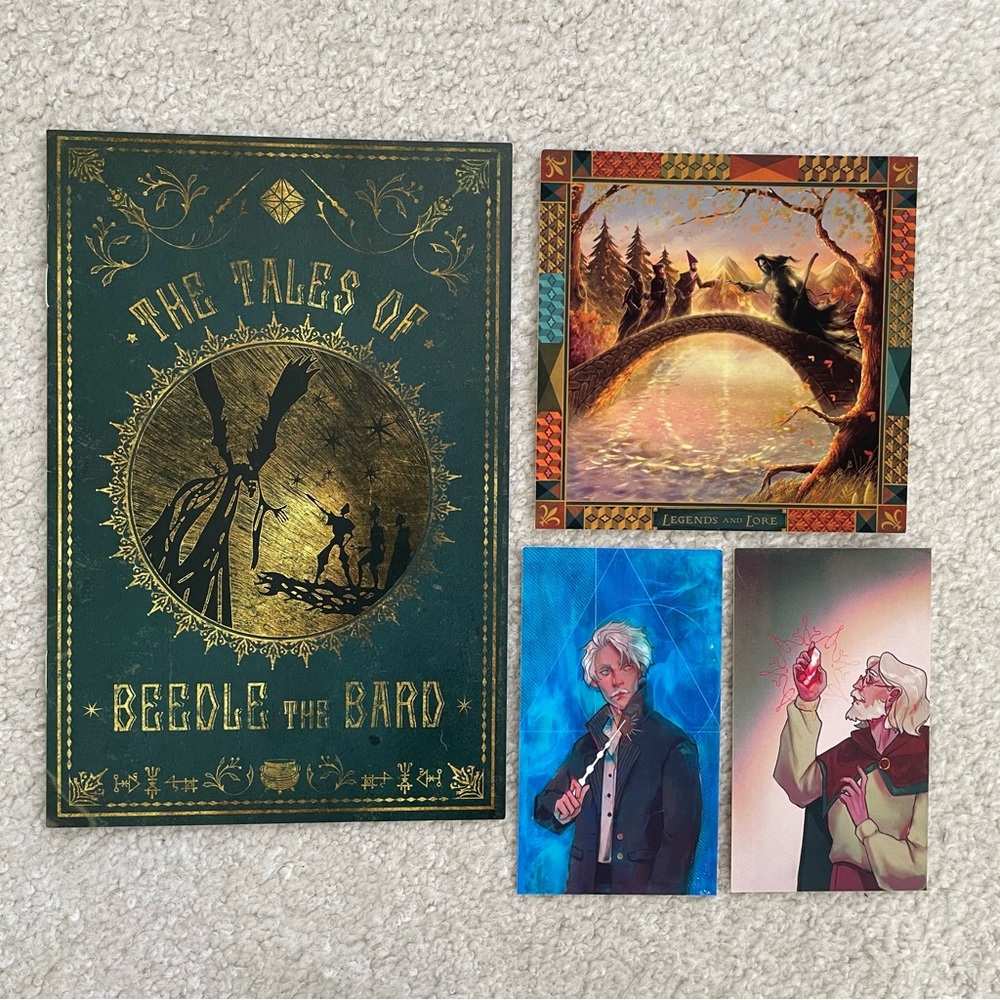 LitJoy Harry Potter Legends and Lore Paper Ephemera (4)